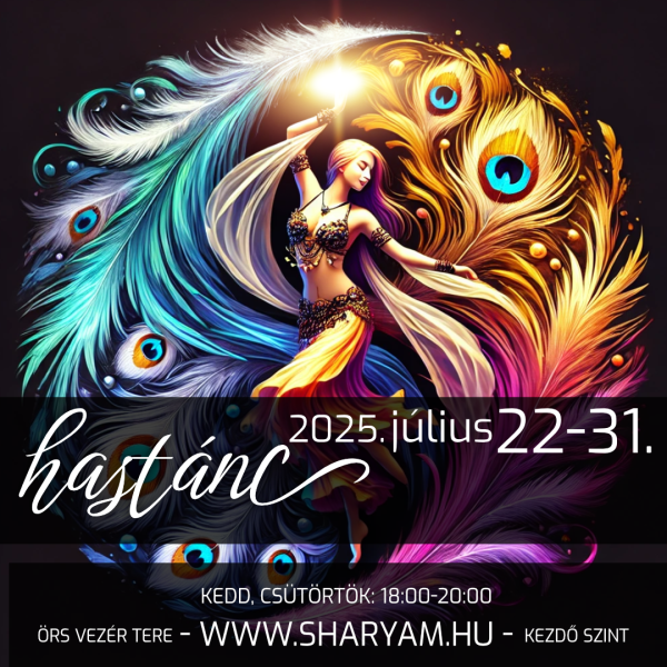 8 órás INTENZÍV HASTÁNC tanfolyam - 2025.07.22-31. 8 órás INTENZÍV HASTÁNC tanfolyam - 2025.07.22-31.
